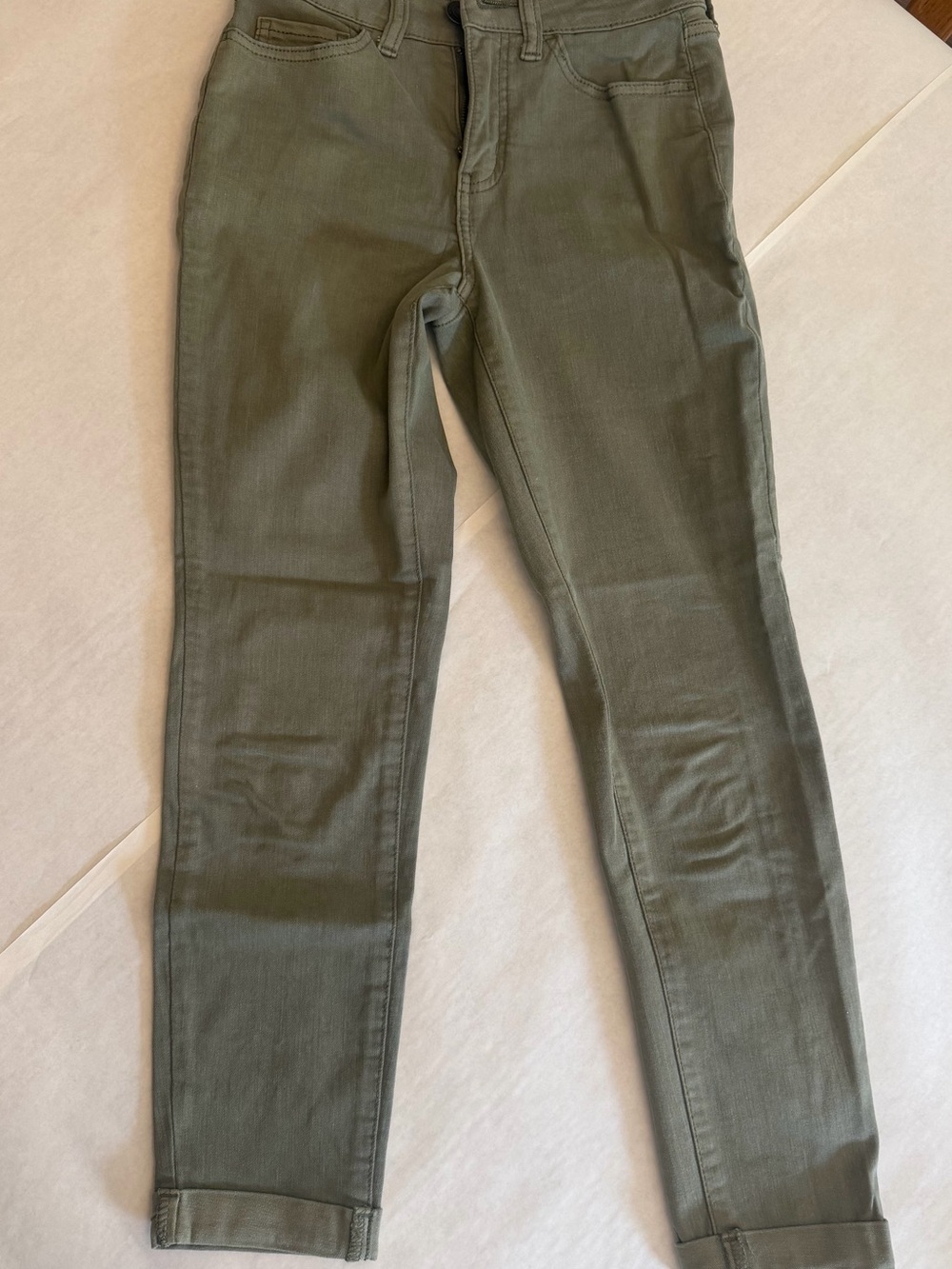 SO Olive Skinny Jeans